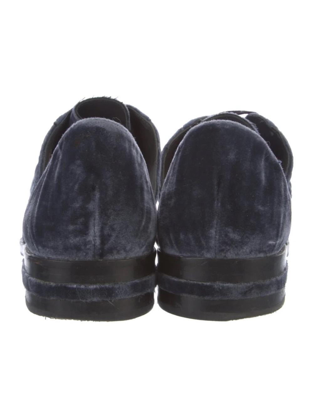 Freda Salvador Navy D’Orsay Flats Sz 7.5 - Picture 4 of 8
